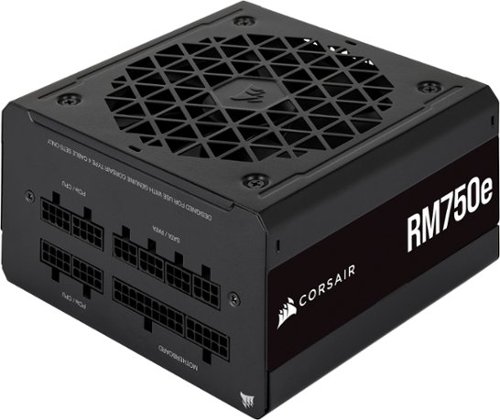 Image of CORSAIR - RMe Series RM750e 80 PLUS Gold Fully Modular Low-Noise ATX 3.0 and PCIE 5.0 Power Supply - Black