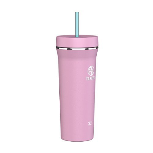 Takeya - 32oz Tumbler with Straw and Lid - Pink Lavender