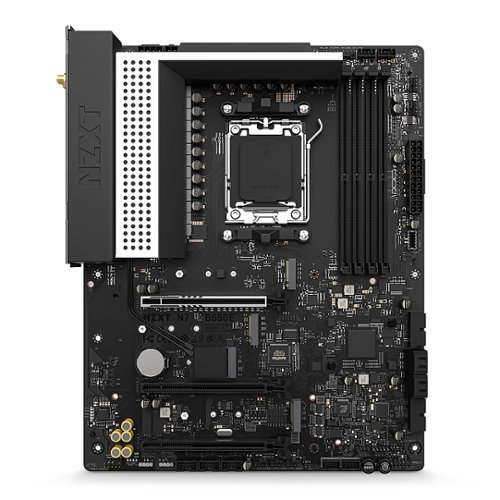 NZXT B650E (Socket AM5) USB 3.2 AMD Motherboard - White GLOBAL SHIPPING