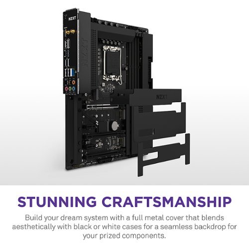 NZXT Z790 (Socket LGA 1700) Intel Z790 ATX DDR5 Wi-Fi 6E Motherboard - Black HOW TO BUY