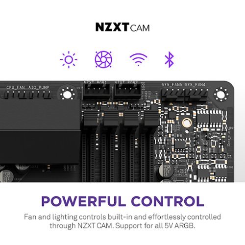 NZXT Z790 (Socket LGA 1700) Intel Z790 ATX DDR5 Wi-Fi 6E Motherboard - Black WHERE TO BUY