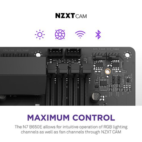 NZXT B650E (Socket AM5) AMD B650E ATX DDR5 Wi-Fi 6E Motherboard - Black WHERE TO BUY