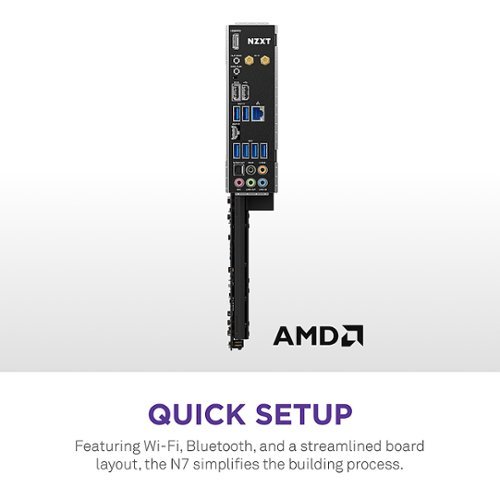 NZXT B650E (Socket AM5) AMD B650E ATX DDR5 Wi-Fi 6E Motherboard - Black SHOP ONLINE