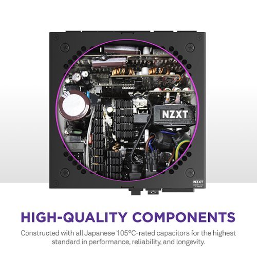NZXT C - 1200W ATX 3.0 80 Plus Gold Fully Modular Power Supply - Black BUY ONLINE