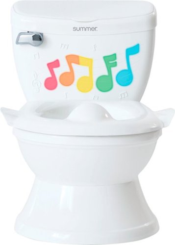 Image of Summer Infant - Summer My Size Potty Lights and Songs Transitions - White