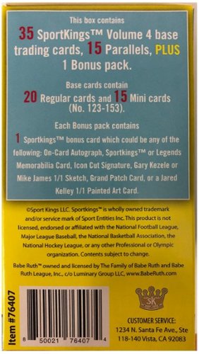 Sage 2023 Sportkings Volume 4 Blaster Box WORLDWIDE DELIVERY