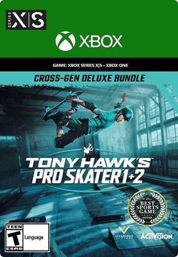 Tony Hawk's Pro Skater 1 + 2 Cross-Gen Deluxe Bundle Edition - Xbox One, Xbox Series X, Xbox Series S [Digital]