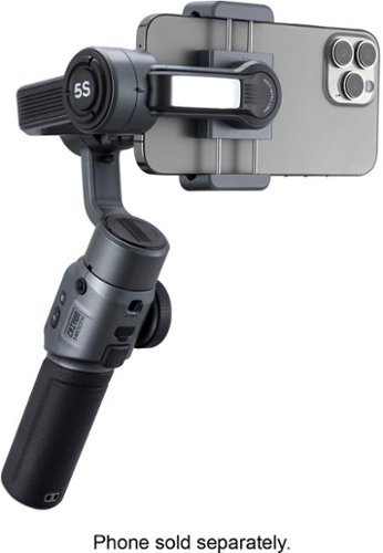 Zhiyun Smooth 5S 3-Axis Gimbal Stabilizer Standard for Smartphones with detachable tri-pod stand - Gray HOW TO BUY