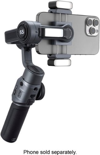 Zhiyun Smooth 5S 3-Axis Gimbal Stabilizer Standard for Smartphones with detachable tri-pod stand - Gray WHERE TO BUY