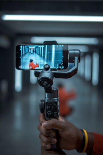 Zhiyun Smooth 5S 3-Axis Gimbal Stabilizer Standard for Smartphones with detachable tri-pod stand - Gray BUY IN MIDDLE EAST