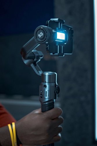Zhiyun Smooth 5S 3-Axis Gimbal Stabilizer Standard for Smartphones with detachable tri-pod stand - Gray BUY IN UAE