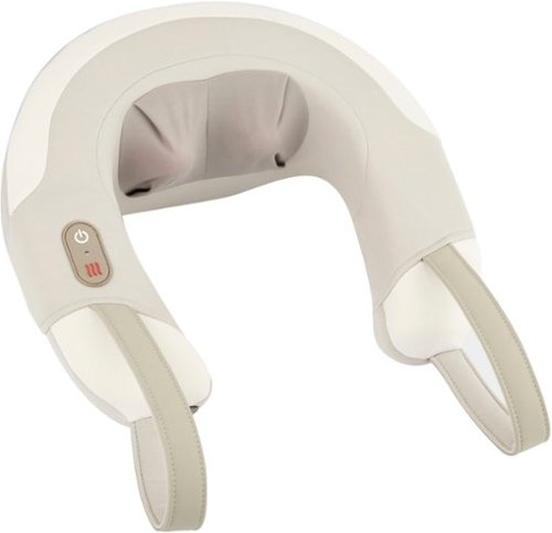 Homedics - Shiatsu Rechargeable Neck Massager with Heat - Tan-Left_Standard 