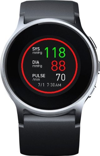 Omron - HeartGuide, Wearable Blood Pressure Monitor Watch - Black