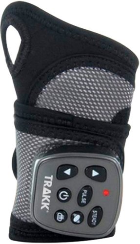 

TRAKK - Multi-Function Hand Joint Vibration Massage Wristband Wrist Heating Massager - Black