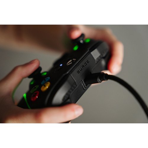 Surge Gaming Livewire Microwatt Junior Controller - Black BUY IN MIDDLE EAST