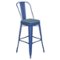 Alamont Home - Kai All-Weather Commercial Bar Stool with Removable Back/Poly Seat-Blue/Teal - Blue/Teal-Blue-Front_Standard