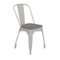 Alamont Home - All-Weather Commercial Stack Chair & Poly Resin Seat - White/Gray-Front_Standard