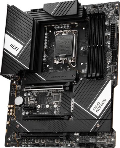 MSI Pro Z790-A WIFI (Socket LGA 1700) Intel Z790 ATX DDR5 Wi-Fi 6E Motherboard - Black GLOBAL SHIPPING