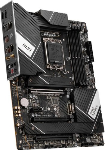 MSI Pro Z790-A WIFI (Socket LGA 1700) Intel Z790 ATX DDR5 Wi-Fi 6E Motherboard - Black WORLDWIDE DELIVERY