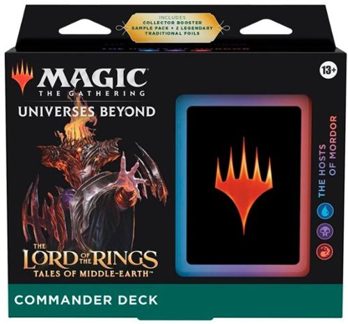 Wizards of The Coast - MTG: The Lord of The Rings: Tales of Middle Earth Commander Deck - The Hosts of Mordor-Front_Standard 