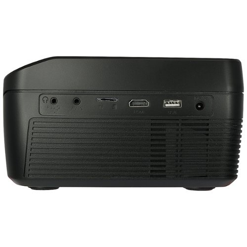 GPX Mini Projector with Bluetooth & DVD Player - Black GLOBAL SHIPPING