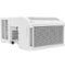GE Profile - ClearView 450 Sq. Ft. 10,300 BTU Smart Ultra Quiet Window Air Conditioner - White-Front_Standard