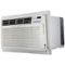 LG - 11,500 BTU 530 Sq. Ft. 230V In Wall Air Conditioner with Remote - White-Front_Standard