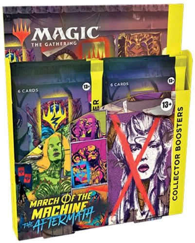 Wizards of The Coast - MTG: March of the Machine The Aftermath Collector Booster Box - 12 Packs
