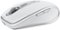 Logitech - MX Anywhere 3S Wireless Bluetooth Optical Fast Scrolling Mouse with Programmable Buttons - Wireless - Pale Gray-Front_Standard