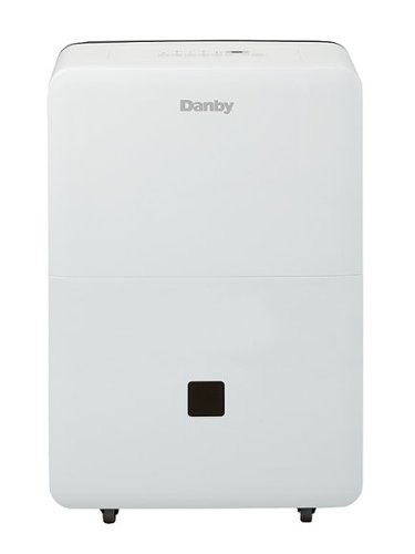 Image of Danby - DDR040BJWDB-ME 2,500 Sq. Ft Dehumidifier - White