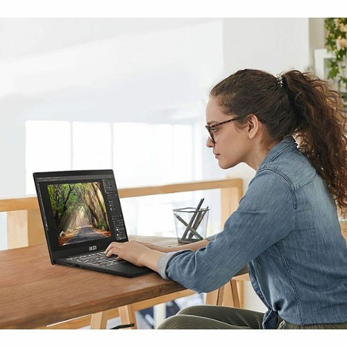 MSI - Modern 14 C11M 14" Laptop - Intel Core i7-1195G7 with 8GB Memory - 512GB SSD - Black-Alt_View_Standard_40 
