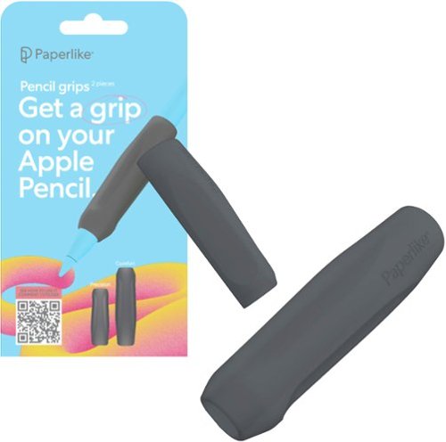 Paperlike Silicone Pencil Grip for Apple Pencil - Charcoal Gray GLOBAL SHIPPING