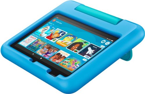 Amazon Kid-Proof Case for 12th Gen Fire 7 Tablet, 2022 release - BLUE GLOBAL SHIPPING