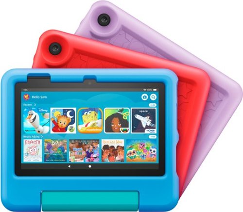 Amazon Kid-Proof Case for 12th Gen Fire 7 Tablet, 2022 release - BLUE HOW TO BUY
