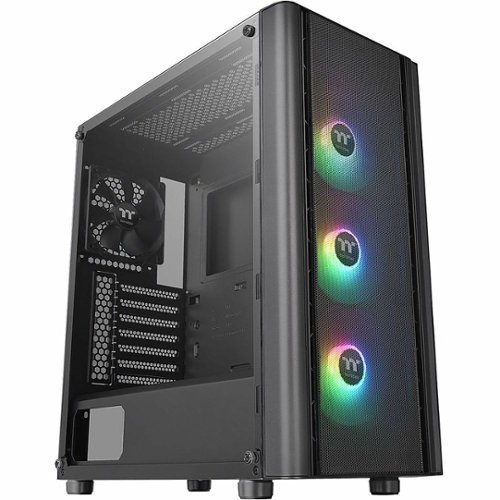 

Thermaltake - V250 ARGB Air ATX Mid-Tower Case with Tempered Glass - Black