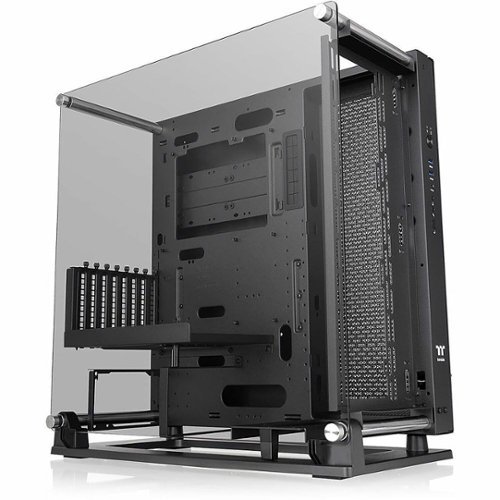 Thermaltake - Core P3 TG Pro Computer Case - Black