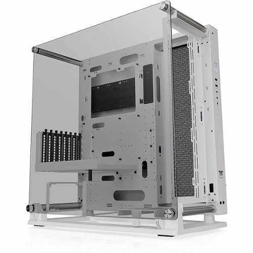 Thermaltake - Core P3 TG Pro Snow Computer Case - White