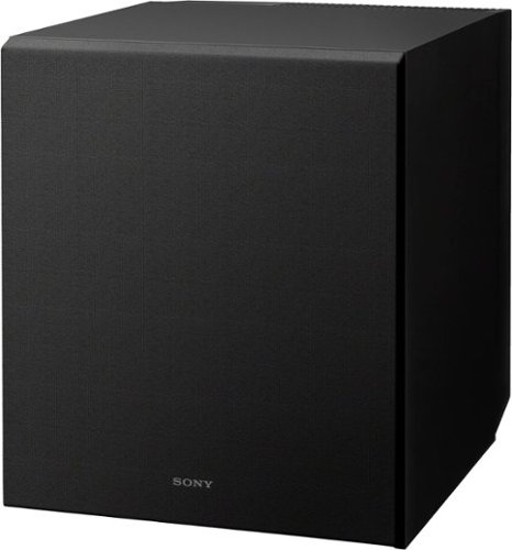 Sony - SACS9M2 Active Subwoofer - Black