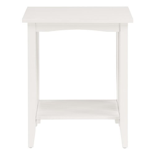 

OSP Home Furnishings - Sierra Side Table - White Finish