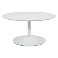 OSP Home Furnishings - Flower Coffee Table - White
