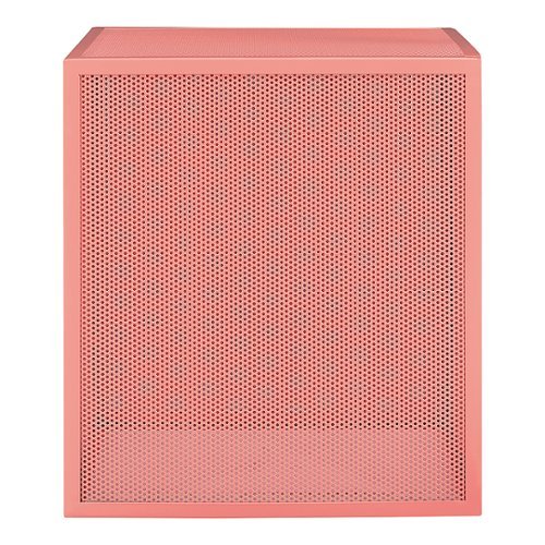 

OSP Home Furnishings - Catalina Accent Cube Table - Coral