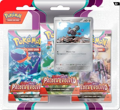 Pokémon Trading Card Game: Paldea Evolved 3pk Booster - Styles May Vary WORLDWIDE DELIVERY