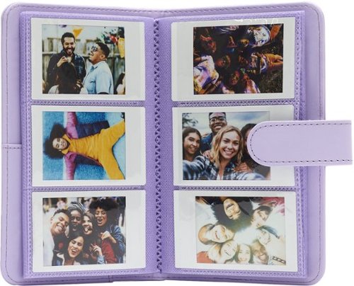 Fujifilm INSTAX MINI Photo Album - Lilac Purple WORLDWIDE DELIVERY
