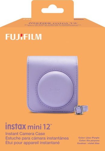 Fujifilm INSTAX MINI 12 Camera Case - Lilac Purple GLOBAL SHIPPING