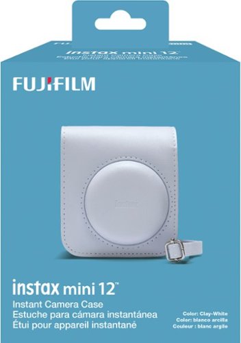 Fujifilm INSTAX MINI 12 Camera Case - Clay White GLOBAL SHIPPING