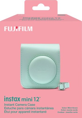 Fujifilm INSTAX MINI 12 Camera Case - Mint Green GLOBAL SHIPPING