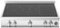 Bertazzoni - 36 in. Wide 5 Element Induction Rangetop - Black-Front_Standard