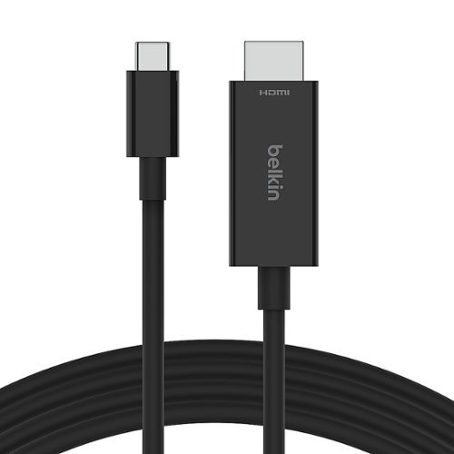 

Belkin - 6.6' USB Type C to HDMI 2.1 Cable - Black