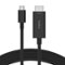 Belkin - USB Type C to HDMI 2.1 Cable, 6.6FT, 8K@60Hz, 4K@144Hz - Black-Front_Standard