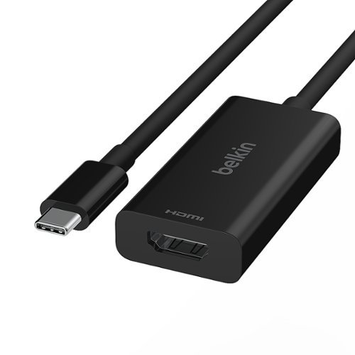 Belkin USB Type C to HDMI 2.1 Adapter, 8K@60Hz, 4K@144Hz,USB-IF - BLACK GLOBAL SHIPPING